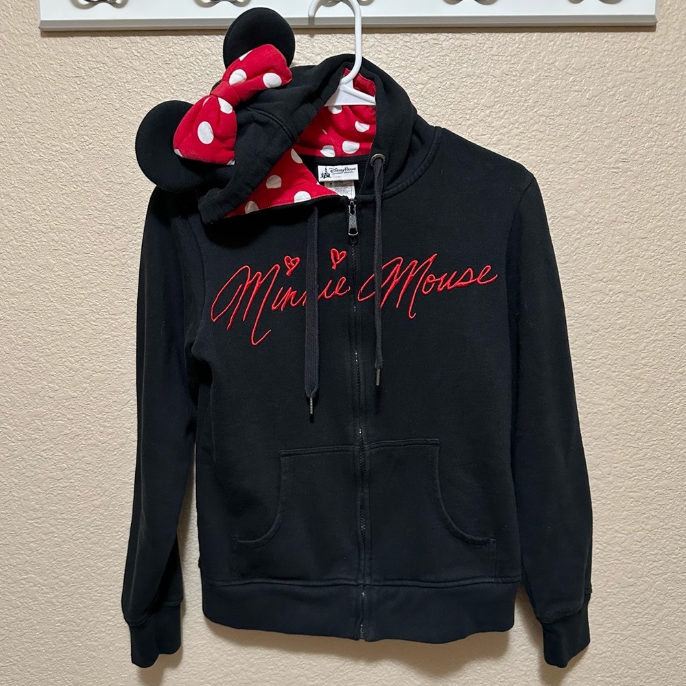 Minnie Mouse zip hoodie